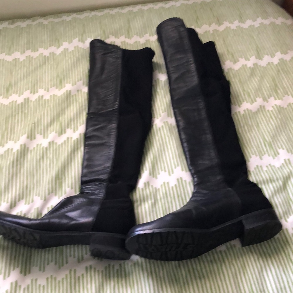 Stuart Weitzman 5050 boots, black 9.5
